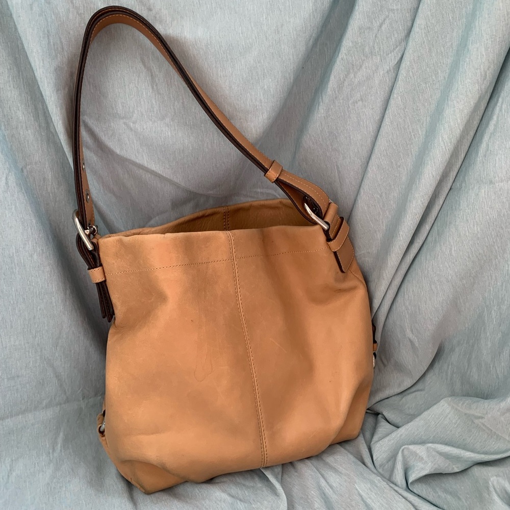 Vintage Coach Leather Bag